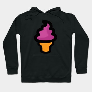 Soft Serve Ice Cream (color) Hoodie